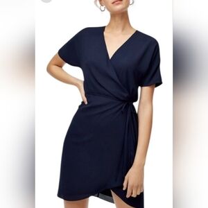 Aritzia Babaton Navy Blue Wallace Wrap Dress Size XXS